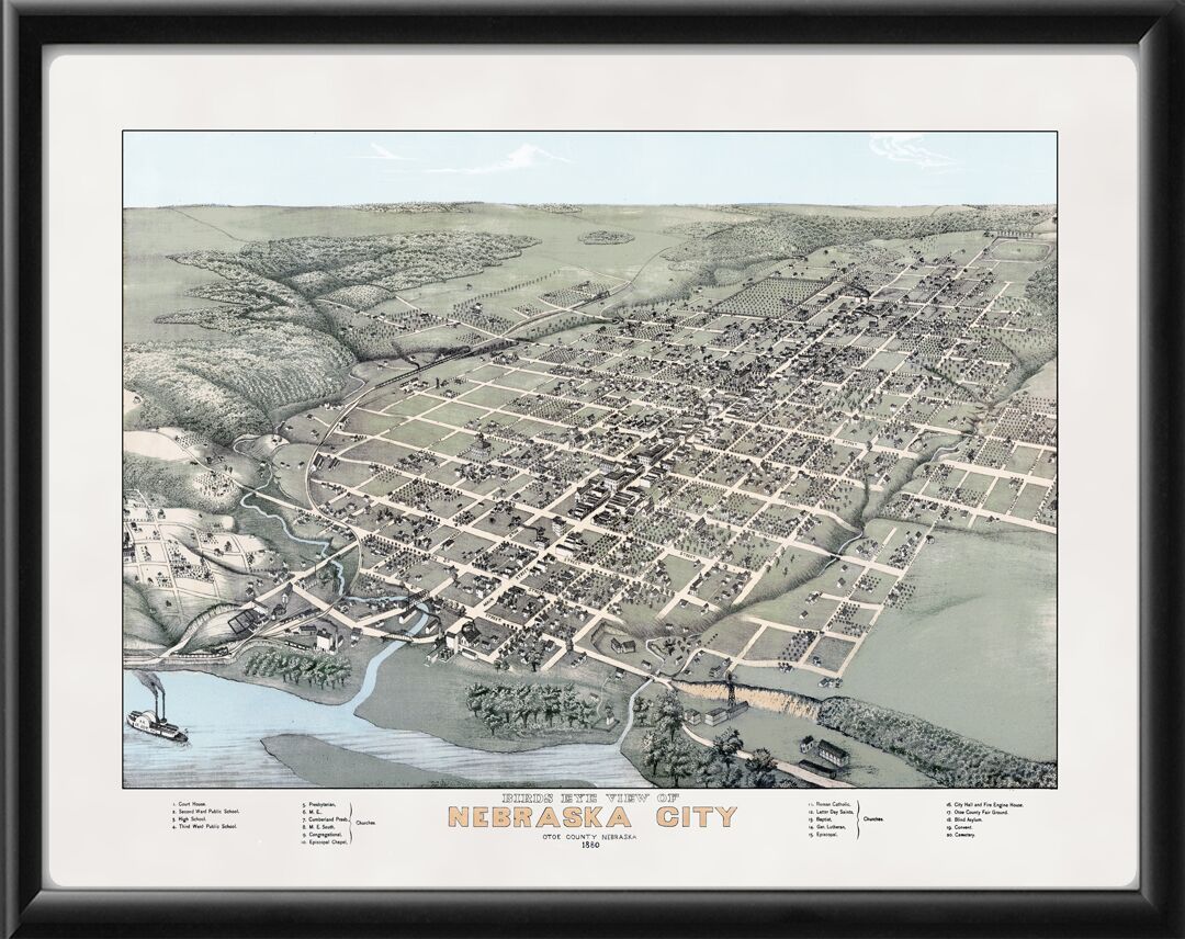 Nebraska City NE 1880
