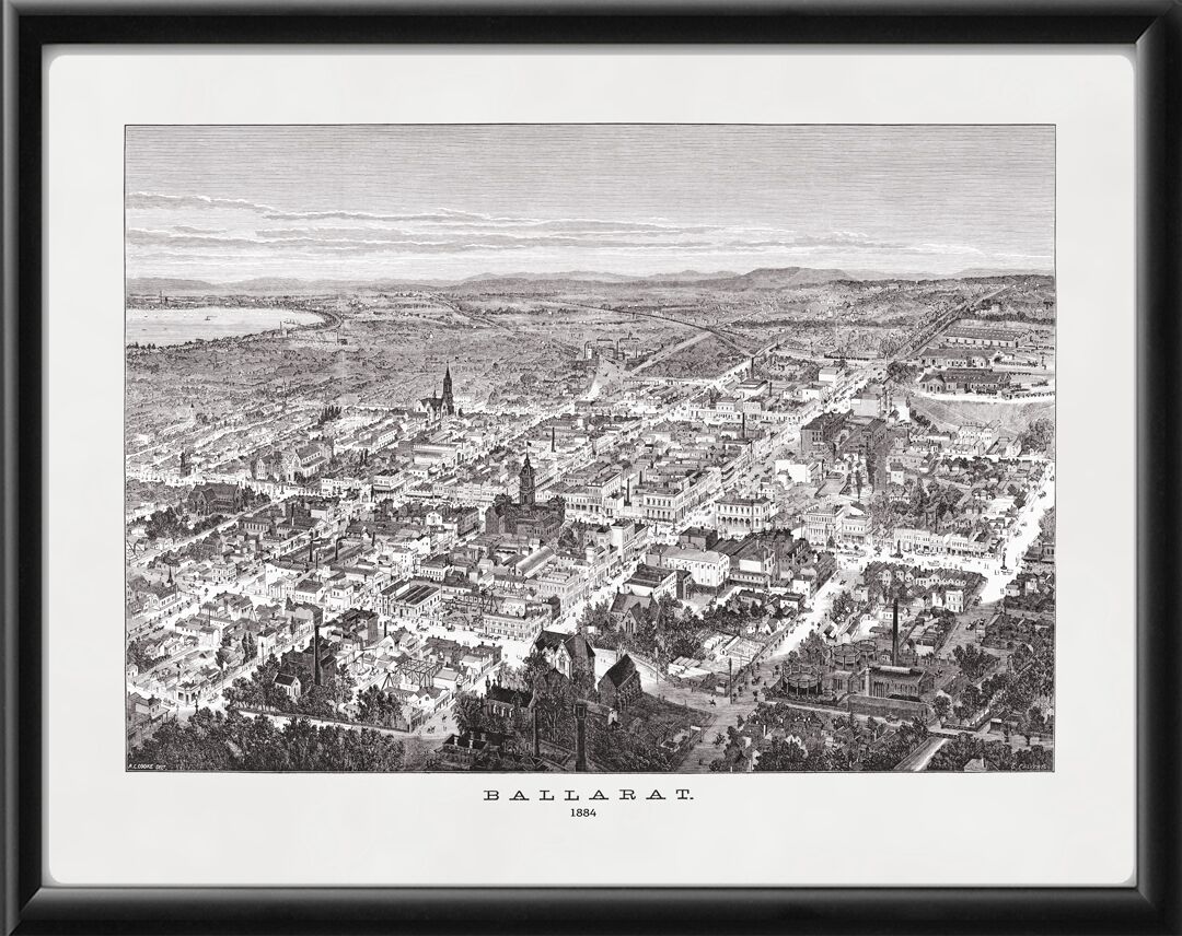 Ballarat Australia 1884