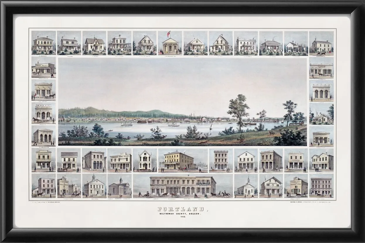 Portland OR 1858