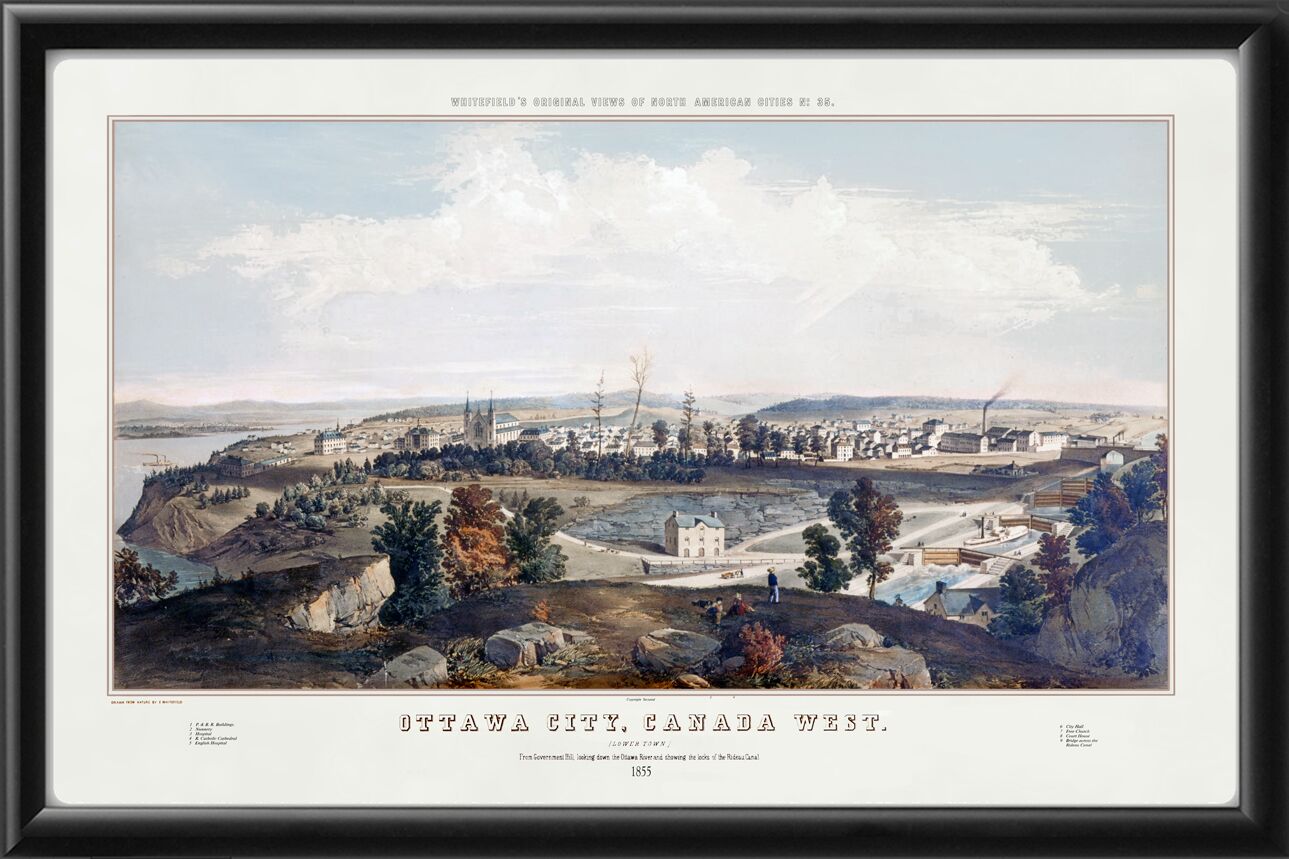 Ottawa Ontario Canada 1855 #2