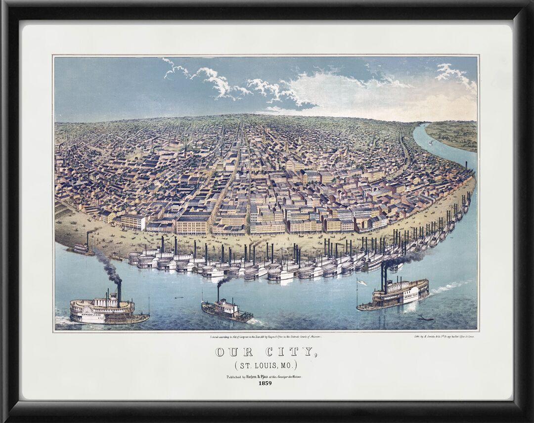 St. Louis MO 1859