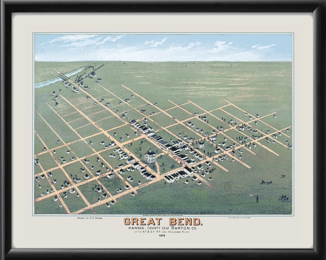 Great Bend KS 1878 DDMorse TM