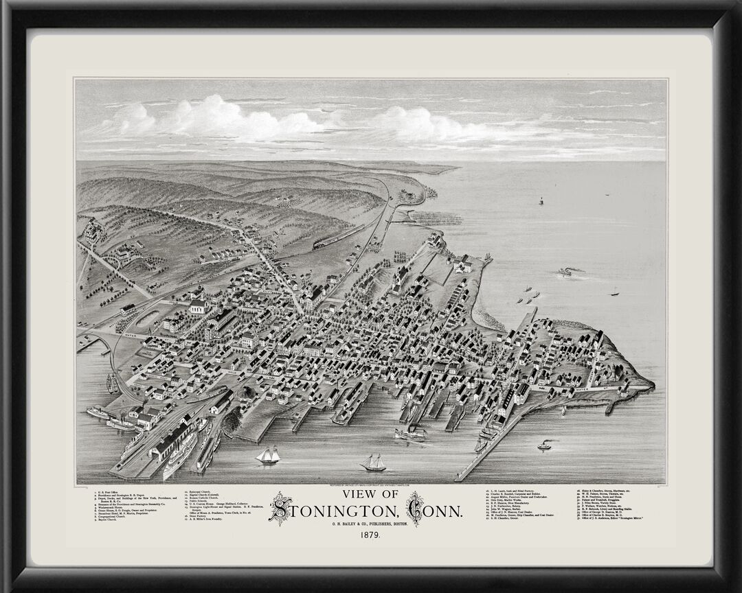 Stonington CT 1879 OHBailey TM
