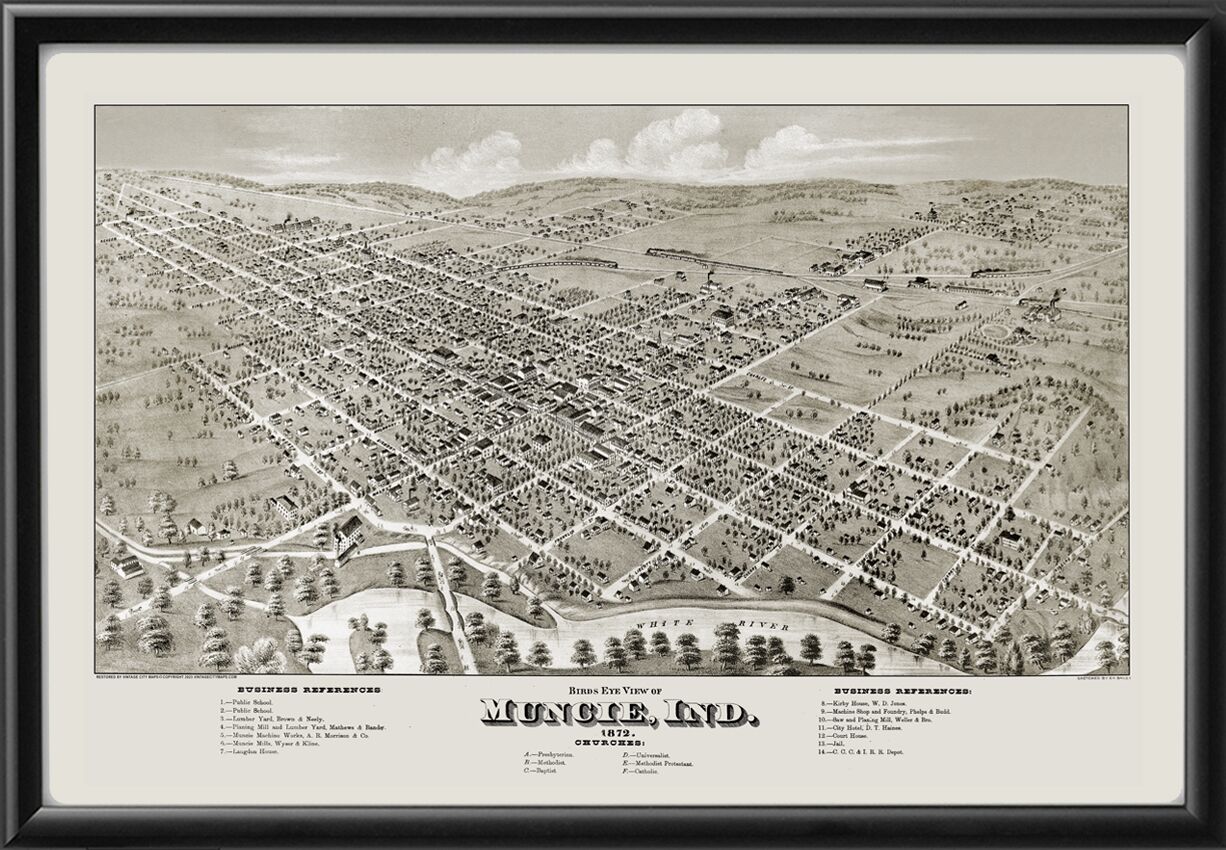 Muncie IN 1872 OHBailey