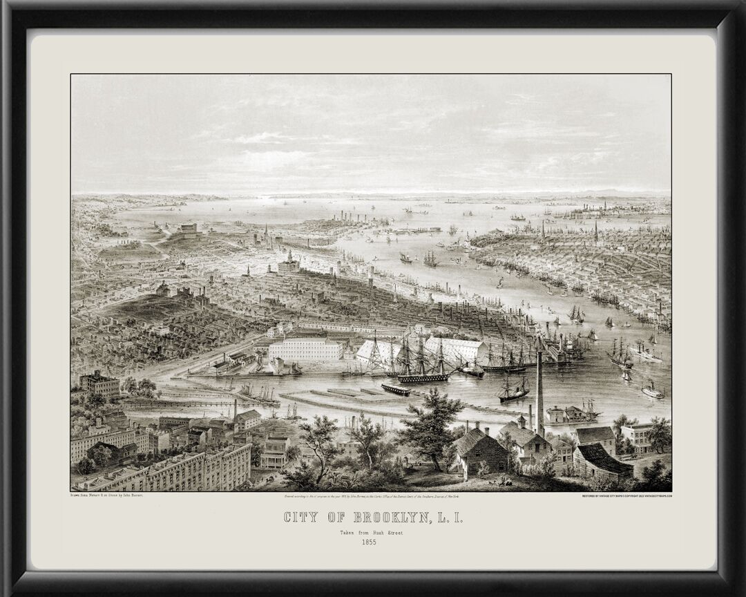 Brooklyn NY 1855 John Bornet TM