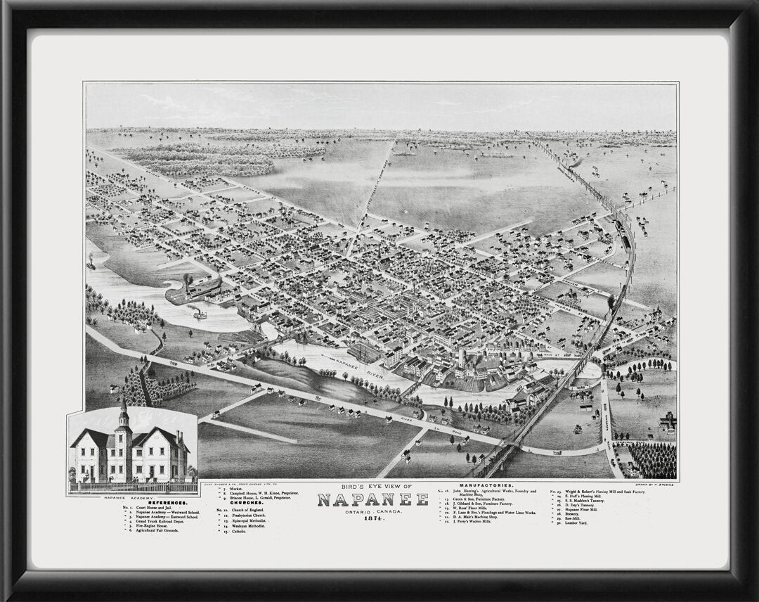 Nepanee Ontario Canada 1874