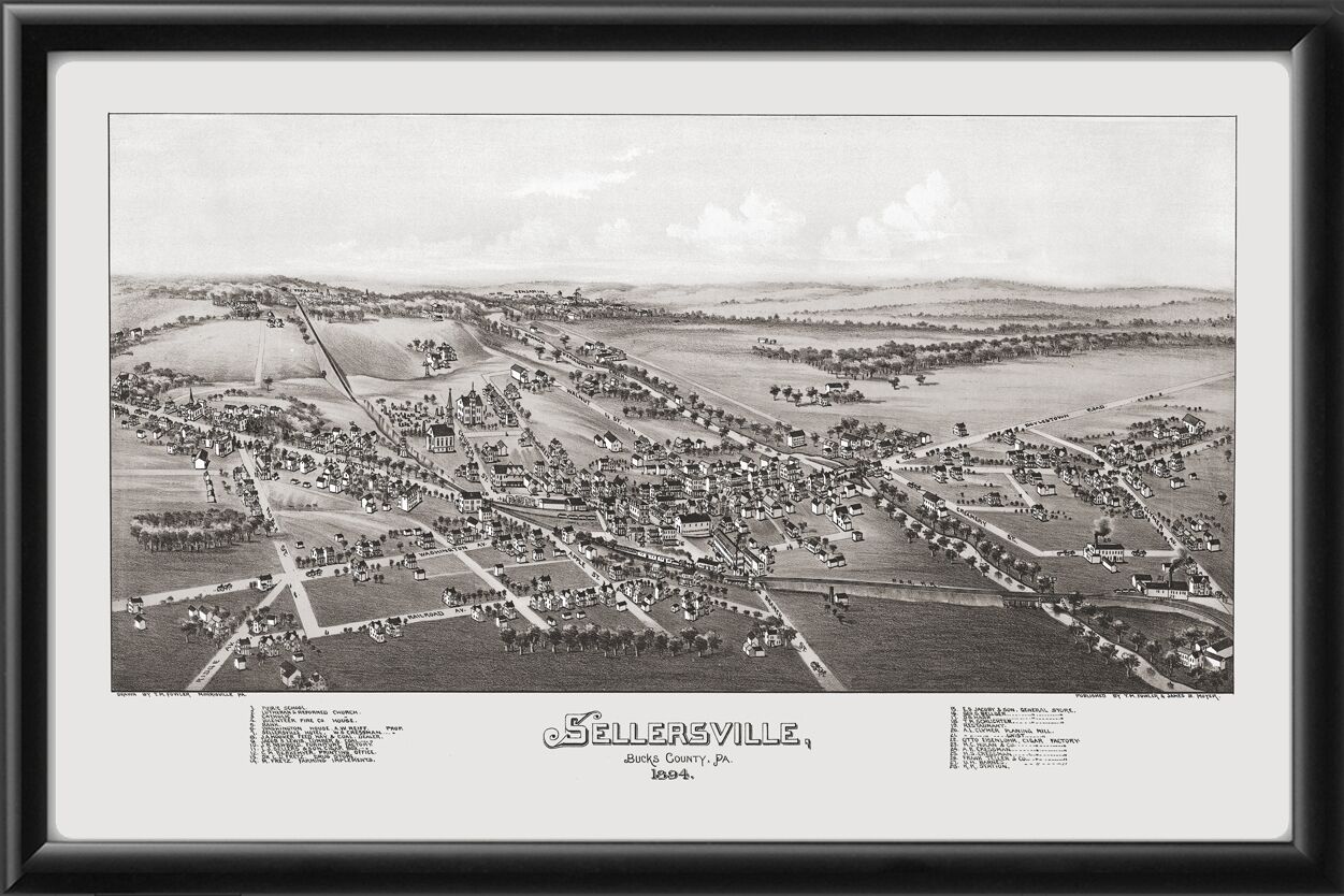 Sellersville PA 1893