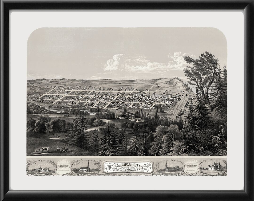 Michigan City IN 1869
