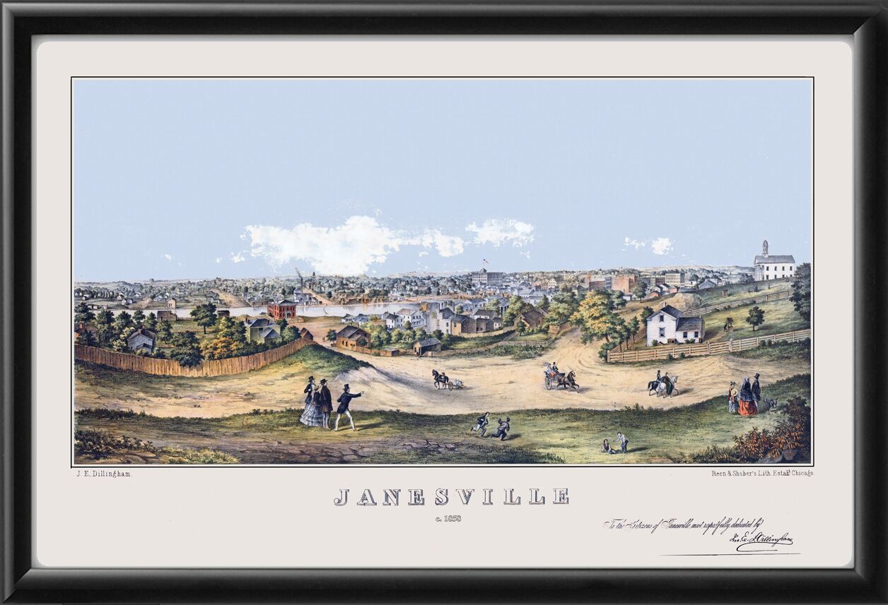 Janesville WI 1858