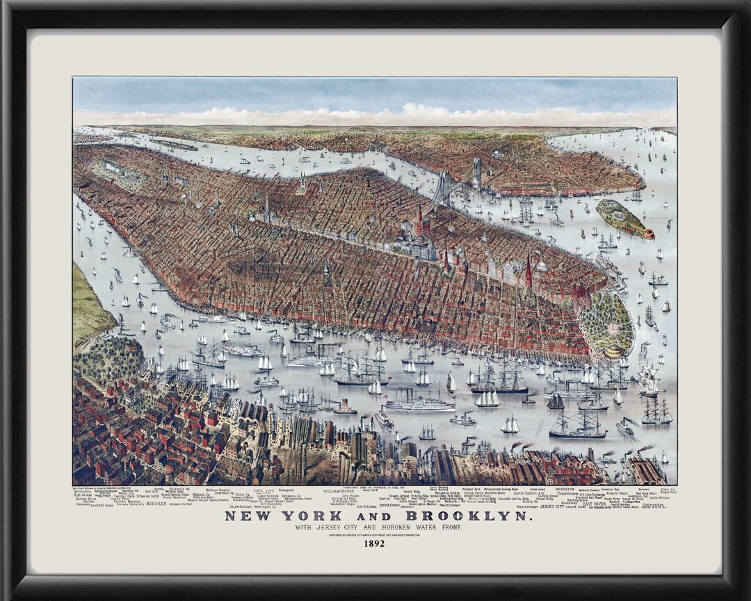 New York City NY 1892 Parsons & Atwater TM