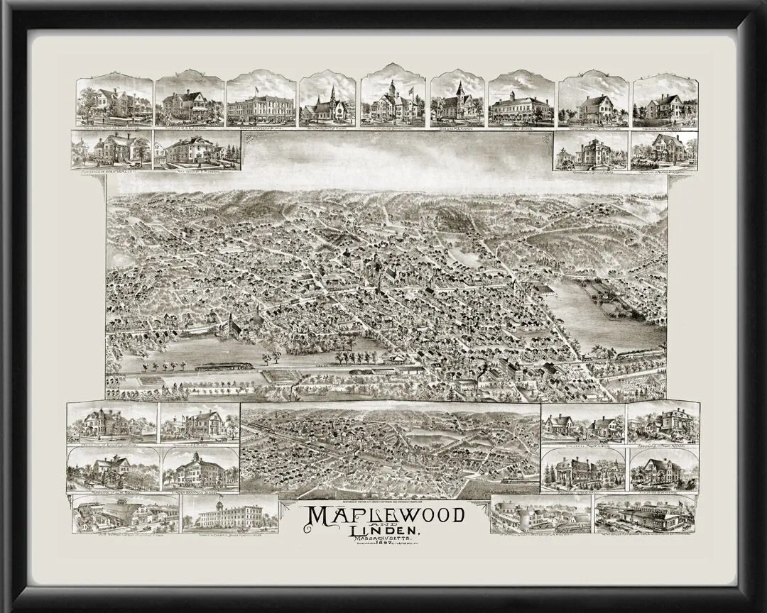 Maplewood and Linden MA 1897 OHBailey TM