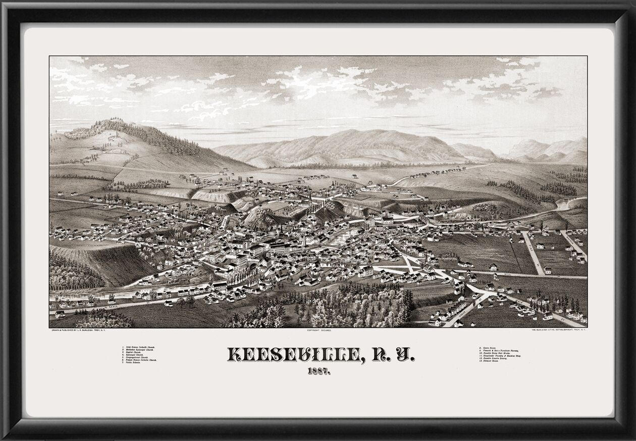 Keeseville NY 1887