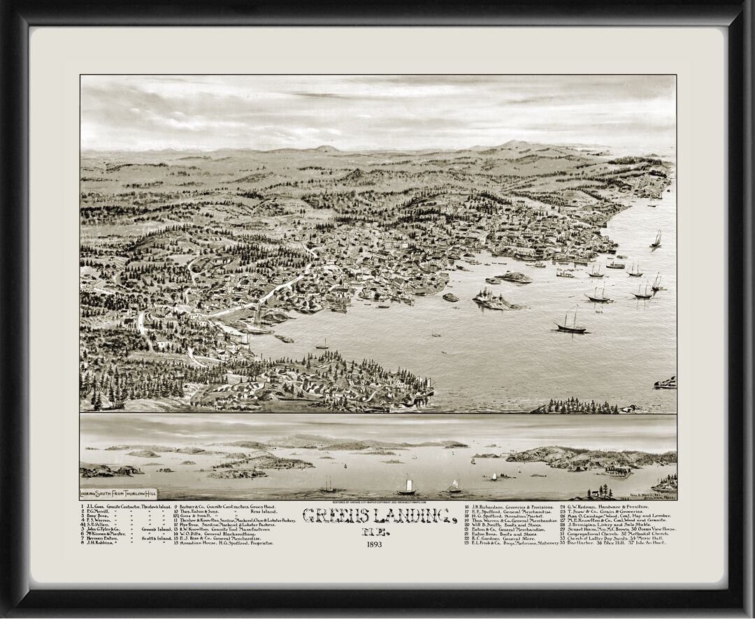Greens Landing (Stonington) ME 1893