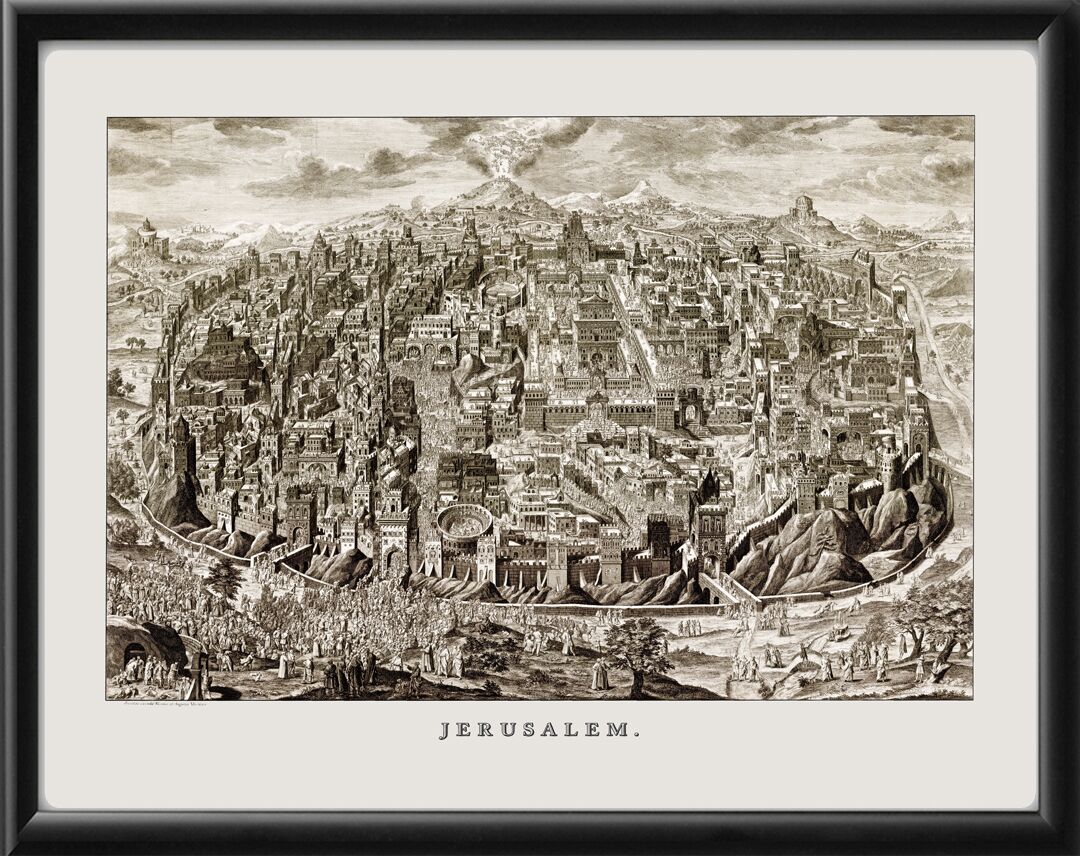 Jerusalem Israel 1735