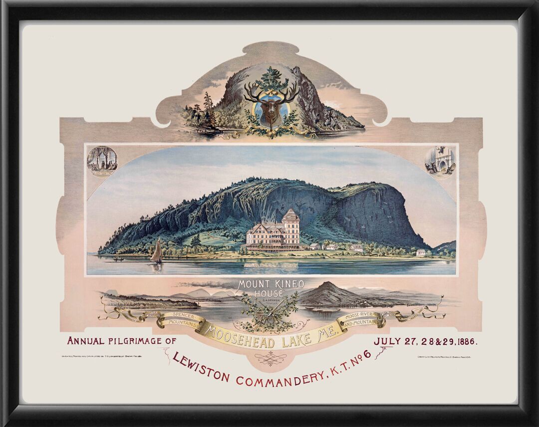 Moosehead Lake ME 1886