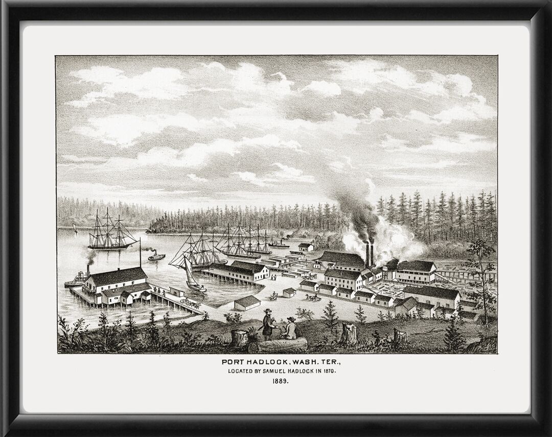 Port Hadlock WA 1889