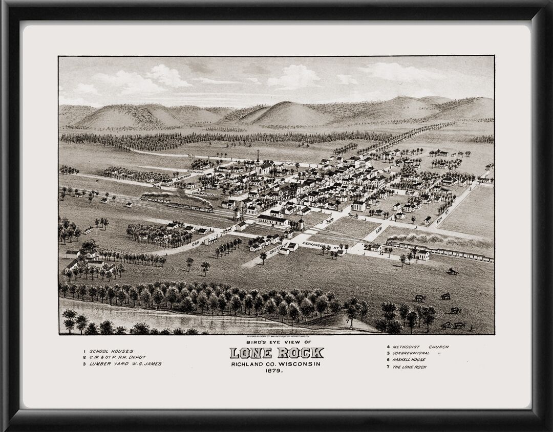 Lone Rock WI 1879