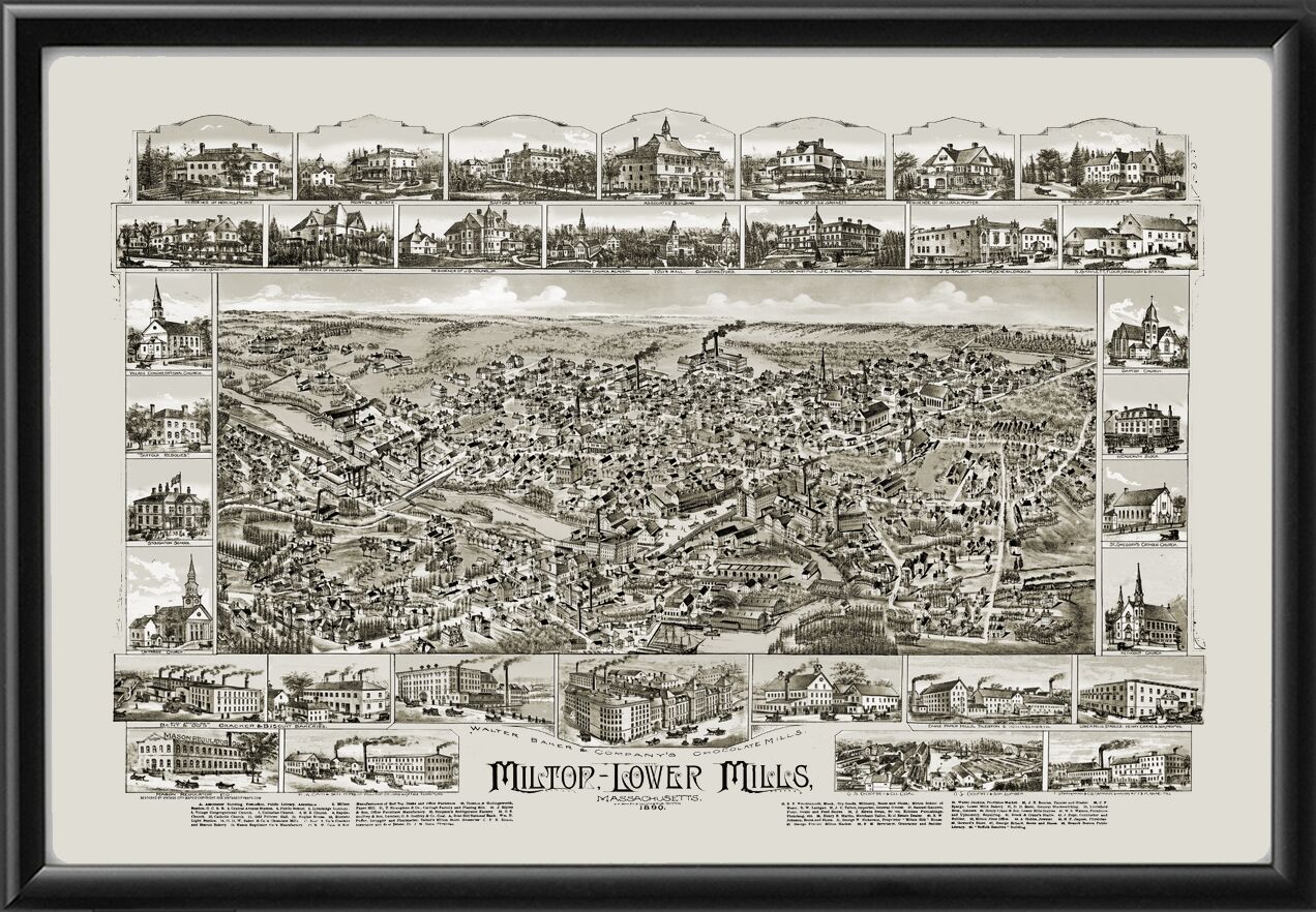 Milton MA 1890 OH Bailey