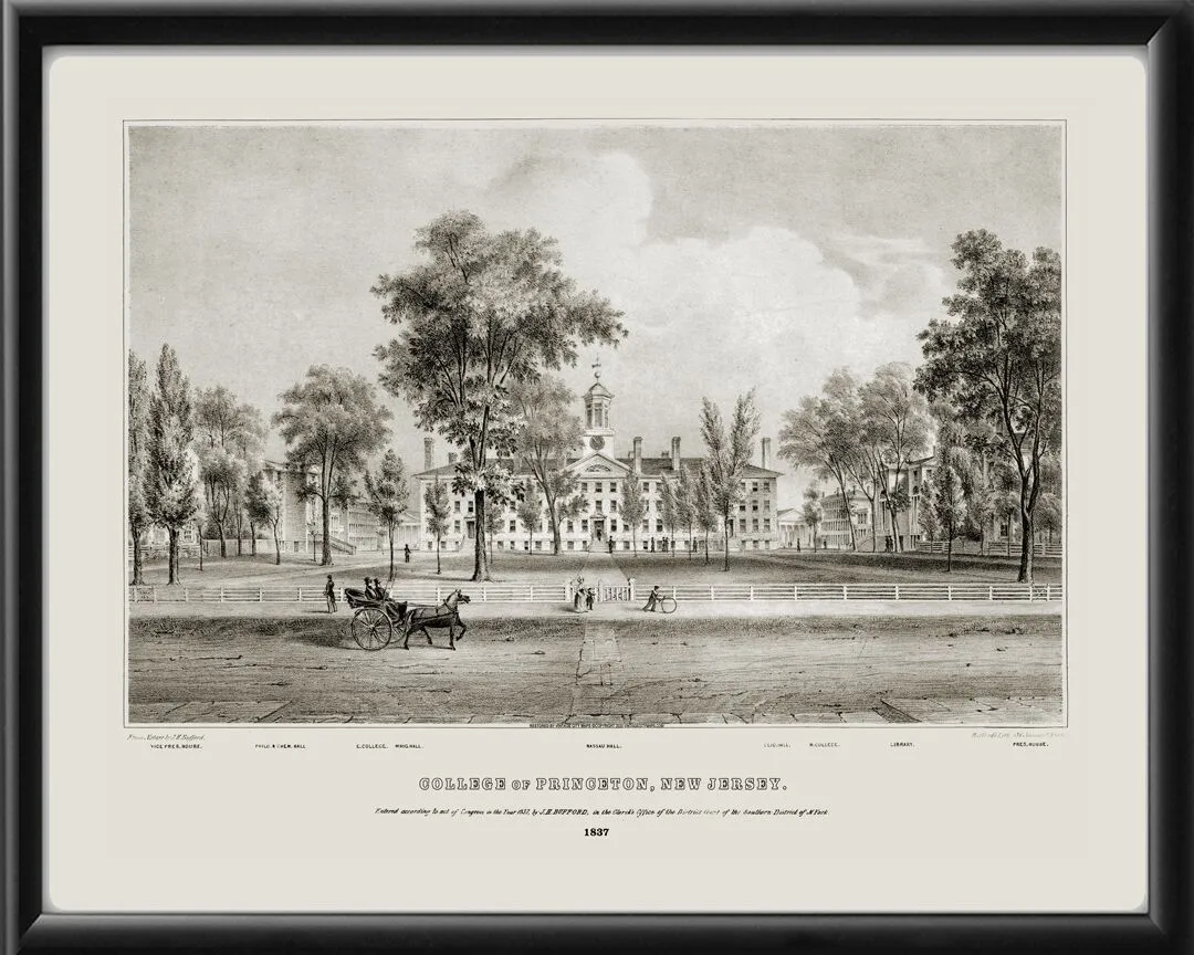 Princeton NJ 1837 John H. Bufford TM