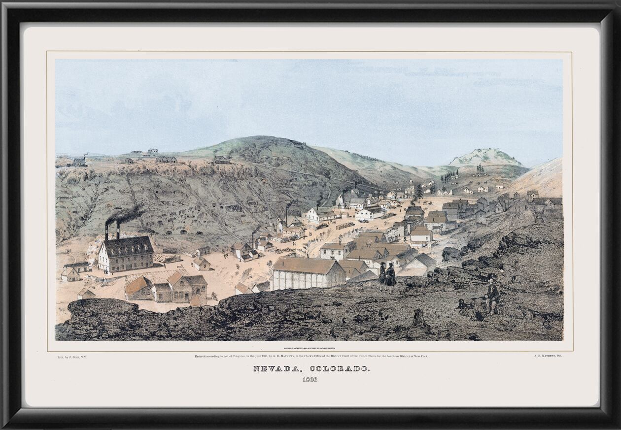 Nevadaville CO 1866