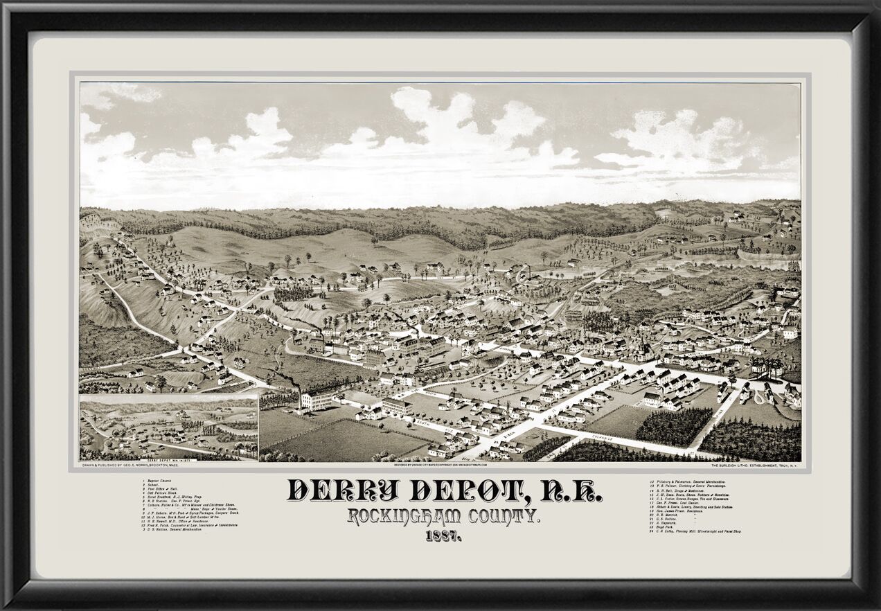 Derry Depot NH 1887