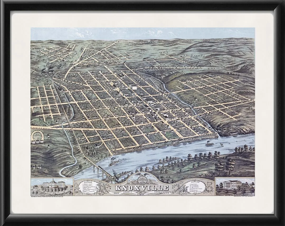 Knoxville TN 1871 (Color)