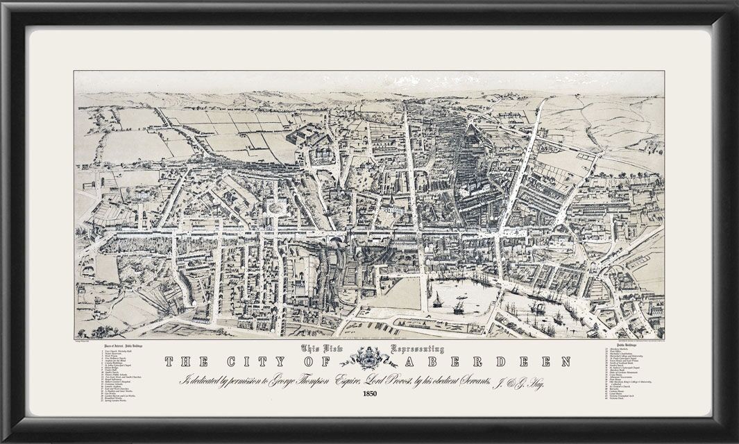 Aberdeen Scotland 1850