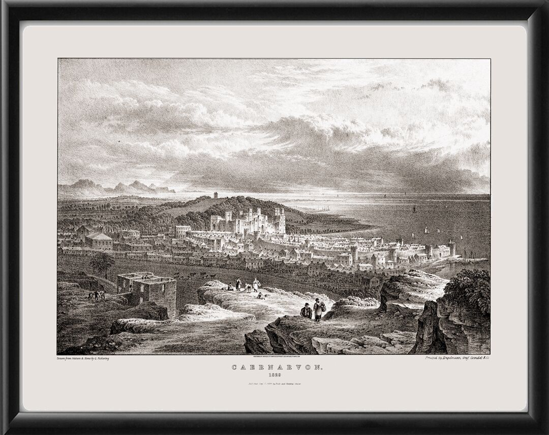 Caernarvon Wales 1829