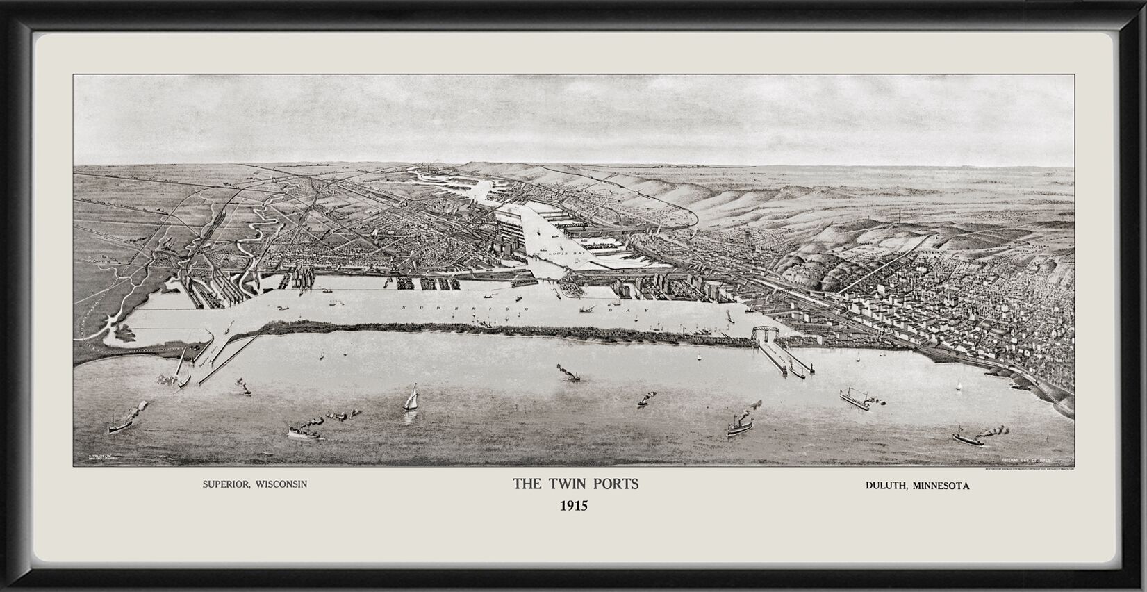 Twin Ports - Duluth & Superior1915 Henry Wellge TM