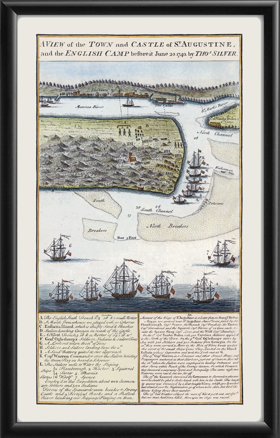 St. Augustine FL 1740