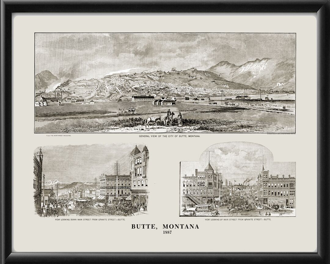 Butte MT 1887 C. Winsor TM