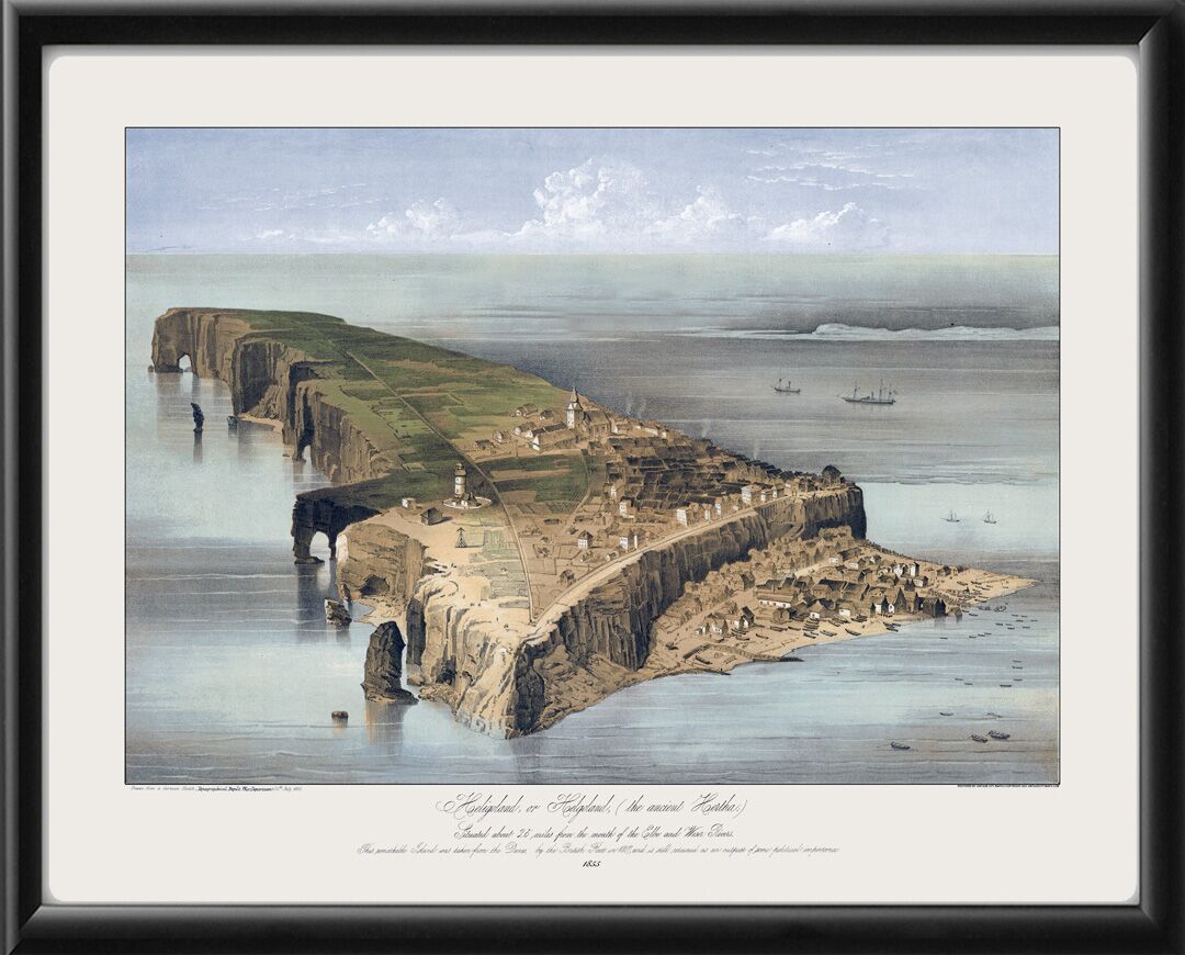 Heligoland Germany 1855