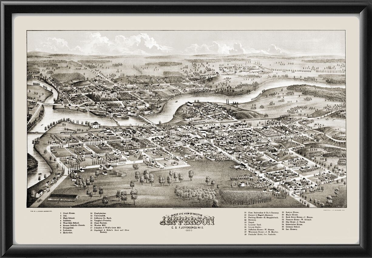 Jefferson WI 1880
