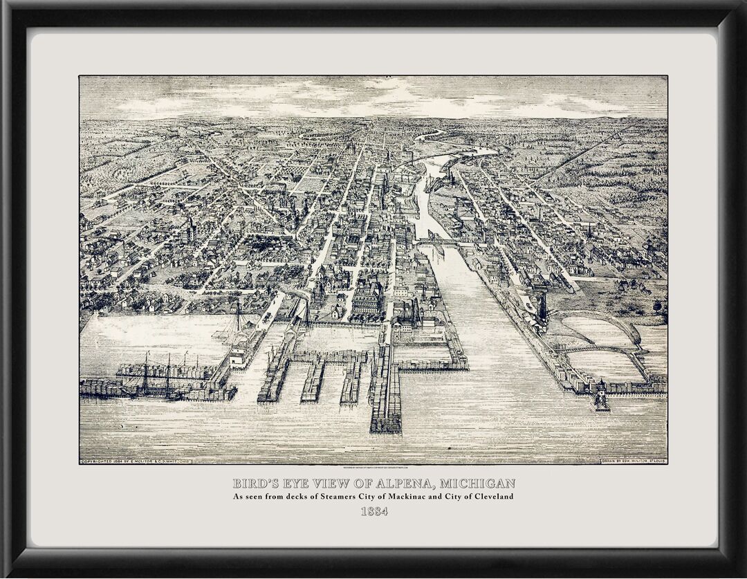 Alpena MI 1884