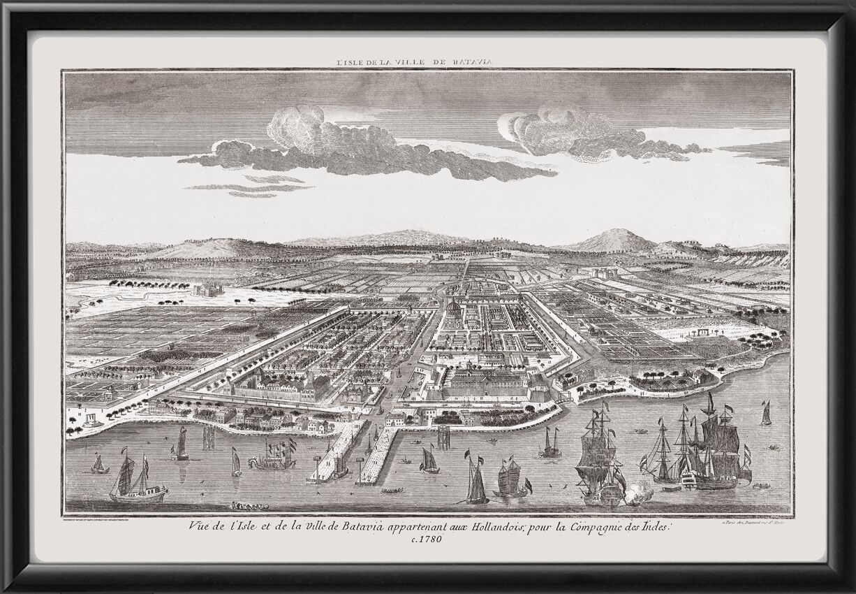 Batavia, Dutch East Indies (Jakarta, Indonesia) 1780