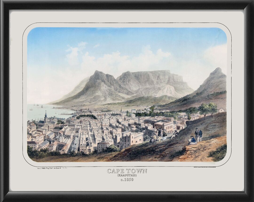 Cape Town, South Africa 1850