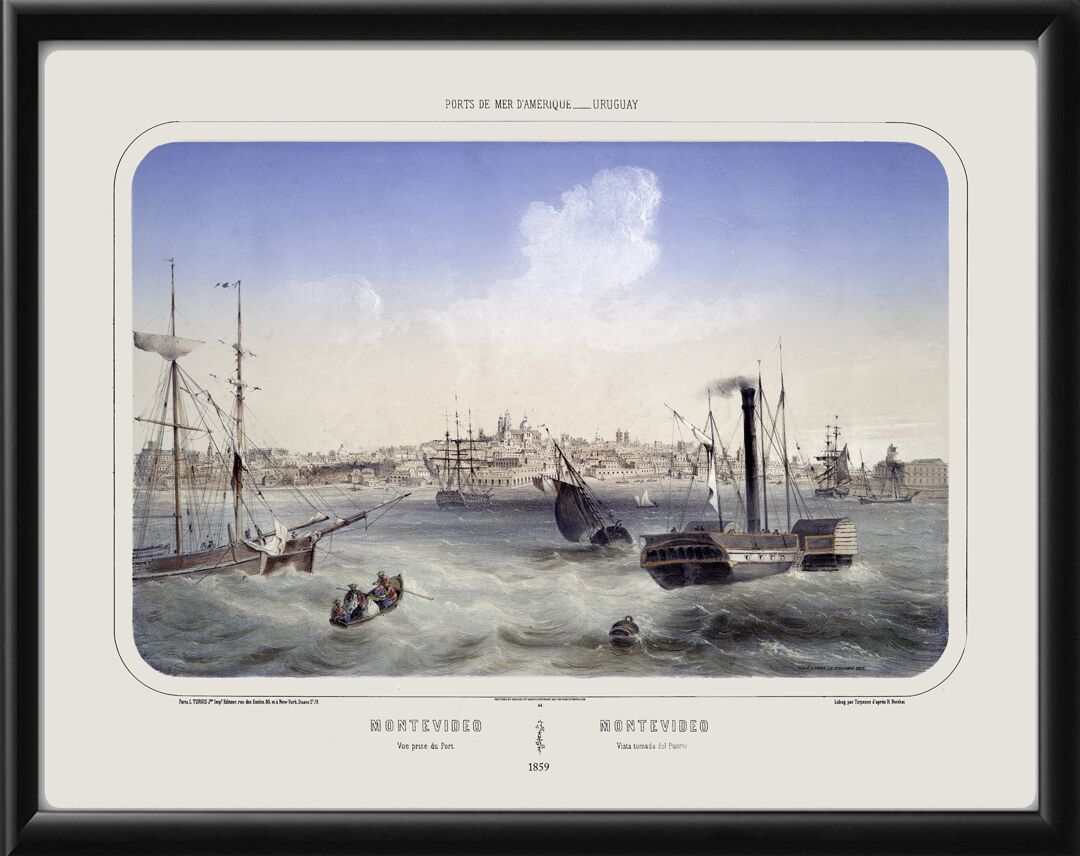 Montevideo Uruguay 1859