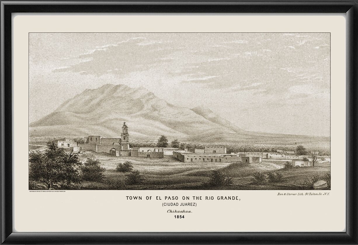 Ciudad Juarez, Mexico 1854