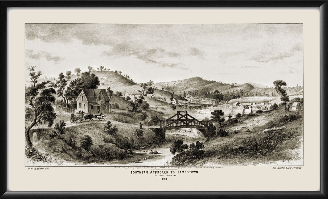 Jamestown CA 1853