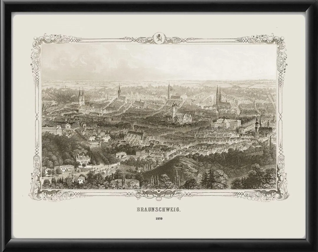 Braunschweig Germany 1850