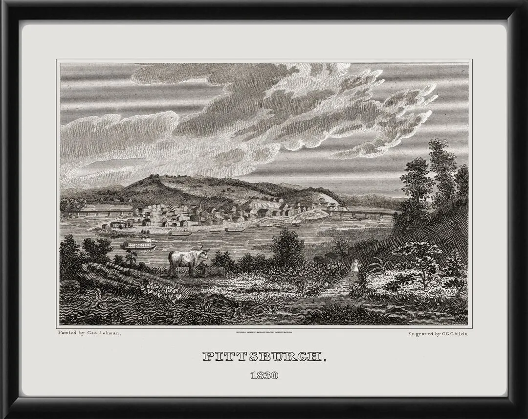 Pittsburgh PA 1830