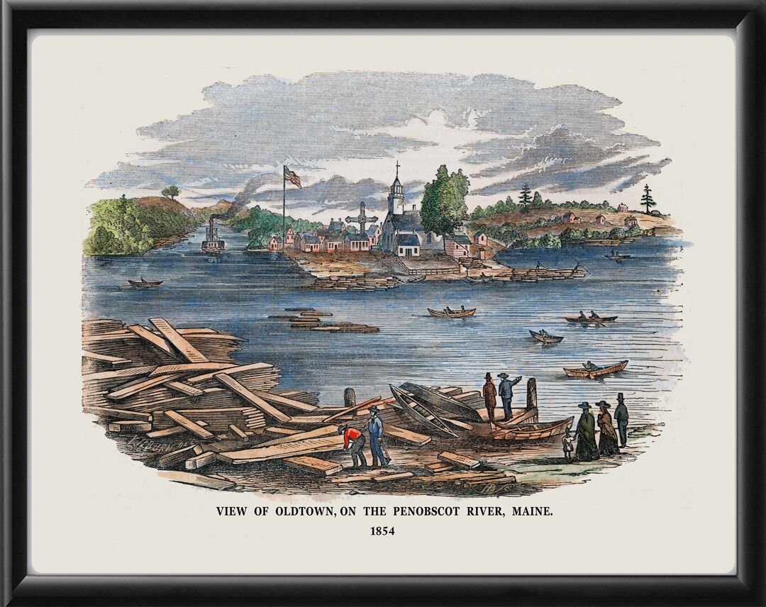 Old Town ME 1854