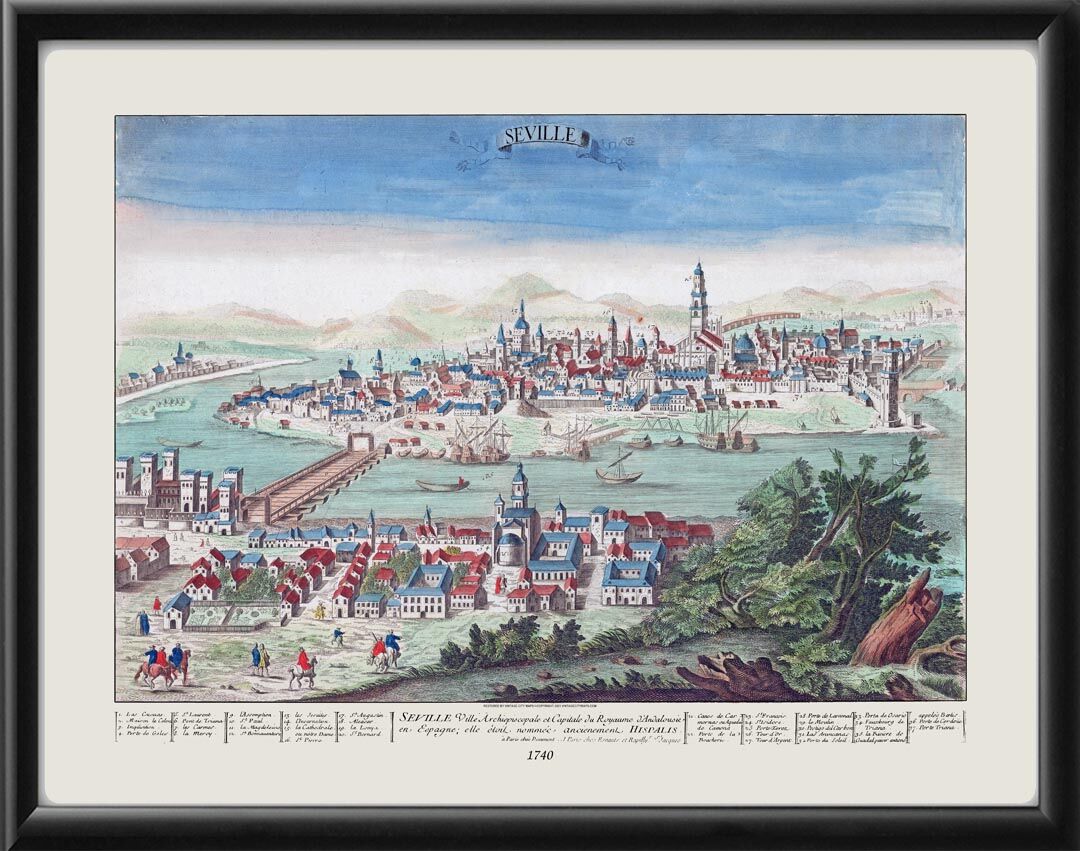 Seville Spain 1740