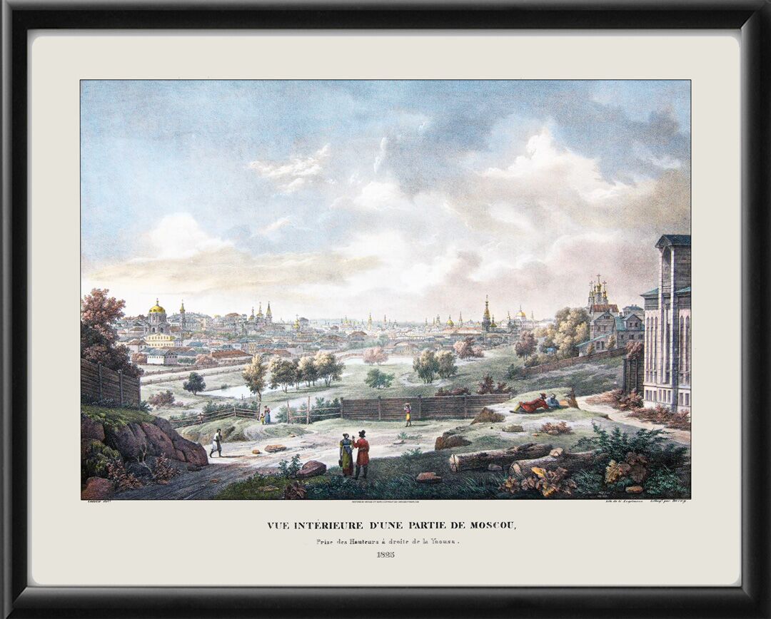 Moscow Russia 1825