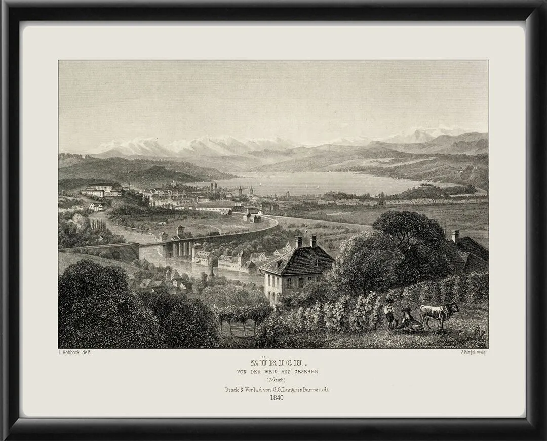 Zurich Switzerland 1840