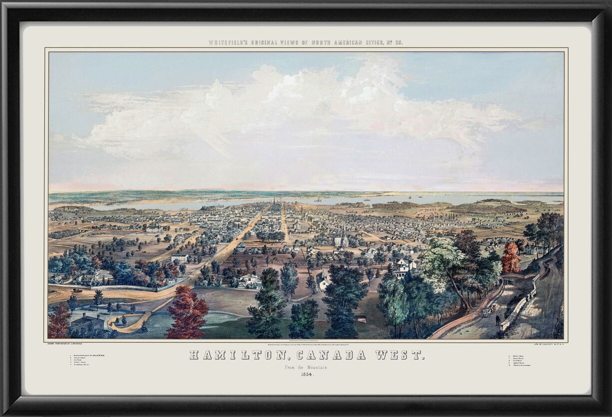 Hamilton Ontario Canada 1854