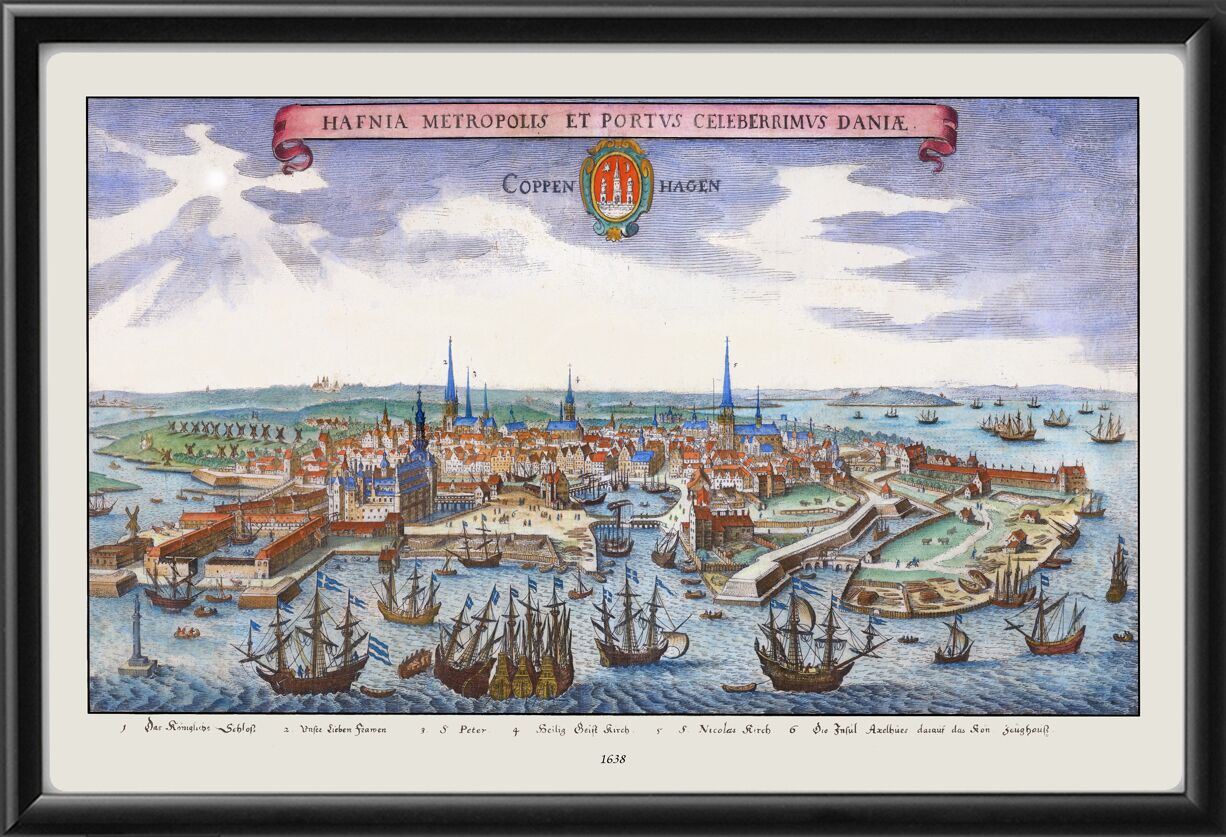 Copenhagen Denmark 1638