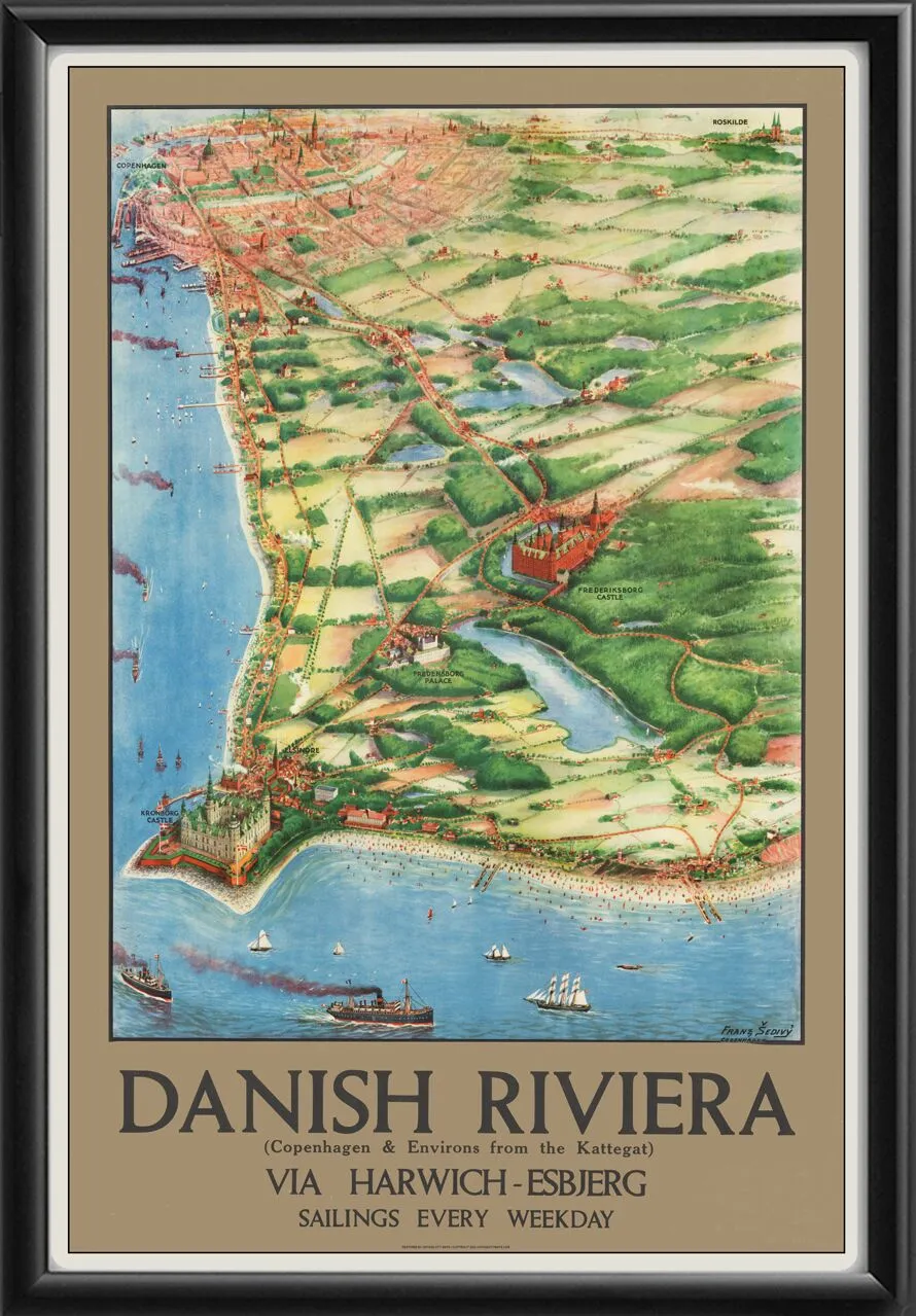 Danish Riviera - Copenhagen 1930
