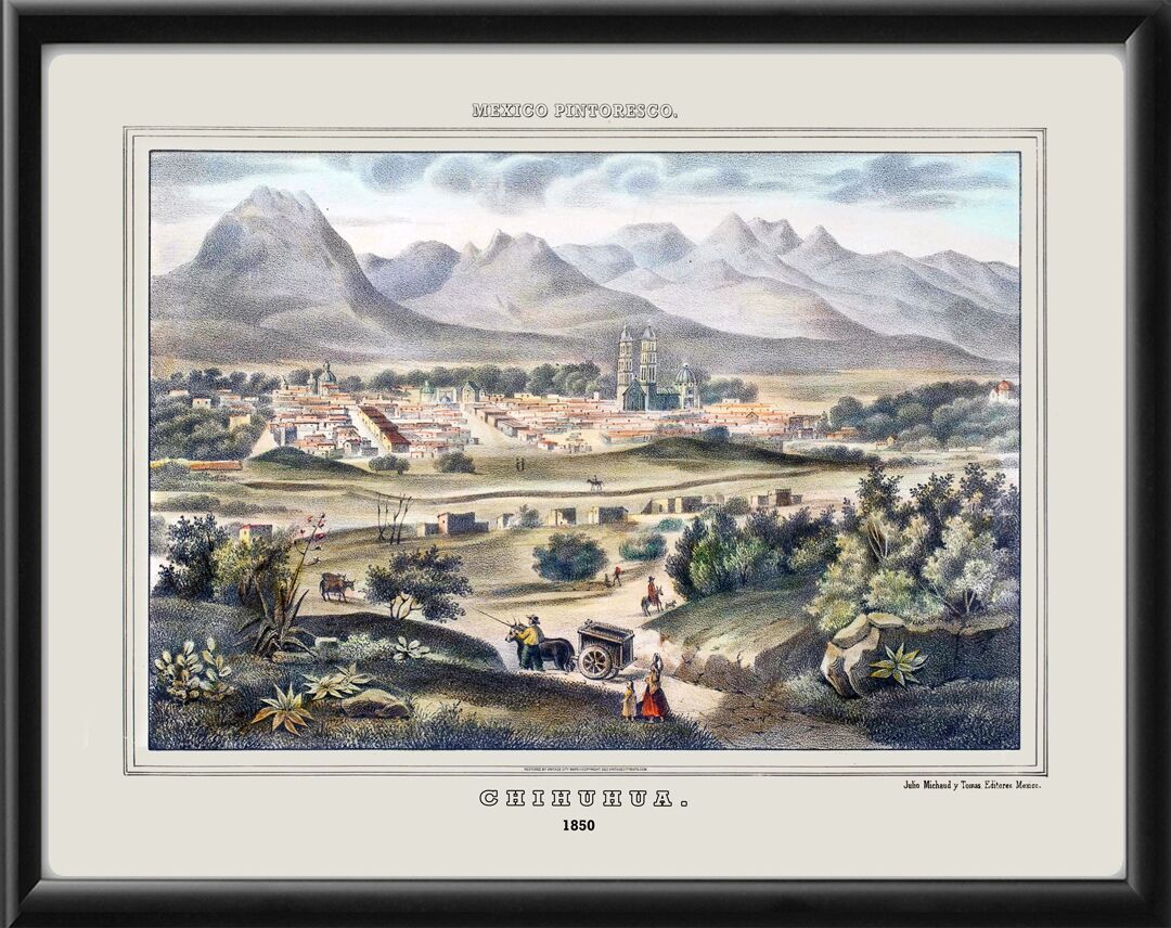 Chihuahua Mexico 1850