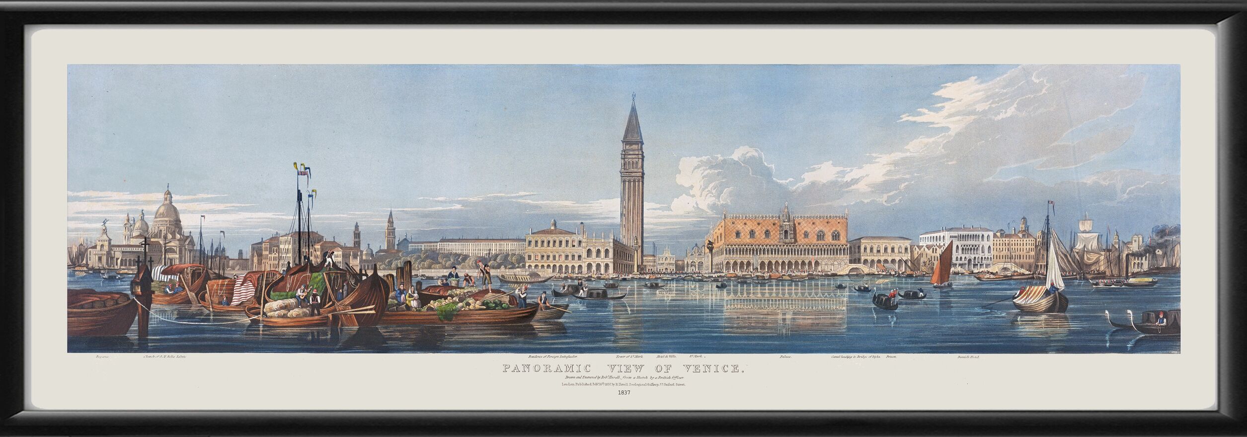 Venice Italy 1837